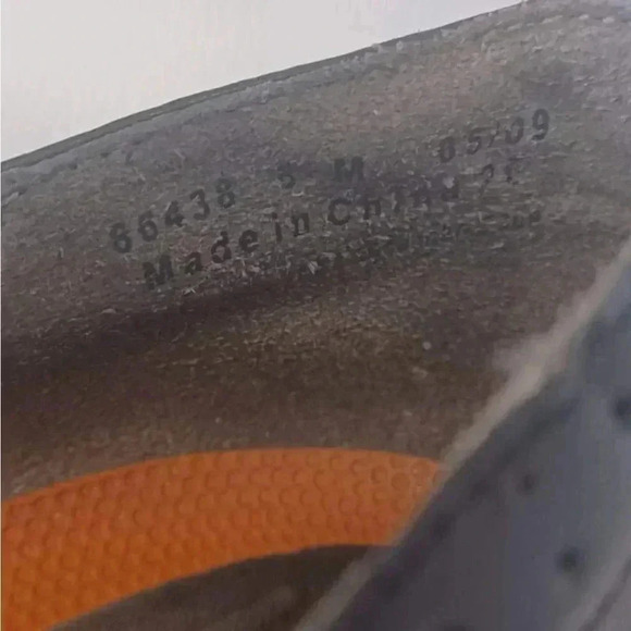 Clarks Unstructured Black Leather Slip On Shoes Size 8.5 - Picture 7 of 7